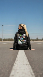 Biker Hoodie | CATCH ME IF YOU DARE