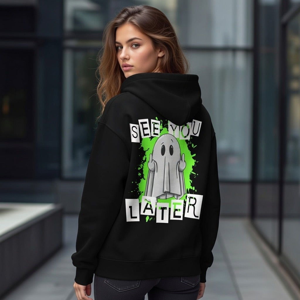 Biker Hoodie | SEE YOU LATER