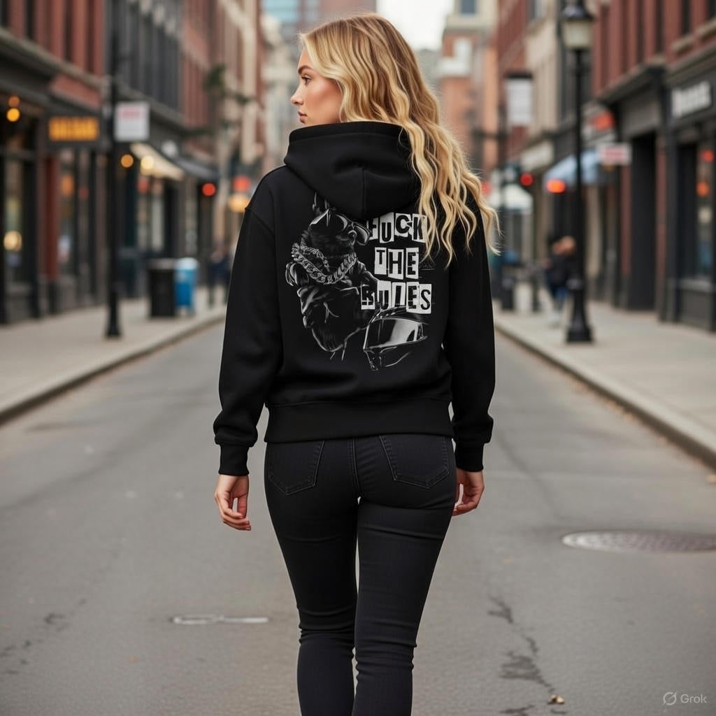Biker Hoodie | THE RULES